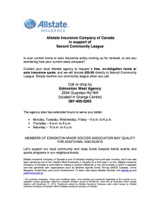 COCL Allstate Insurance - Edmonton West